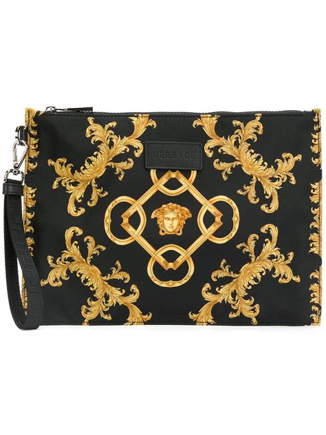 clutch bag men versace